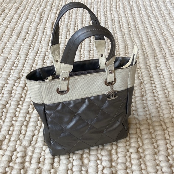Chanel Silver PM Paris Tote - Picture 3 of 17